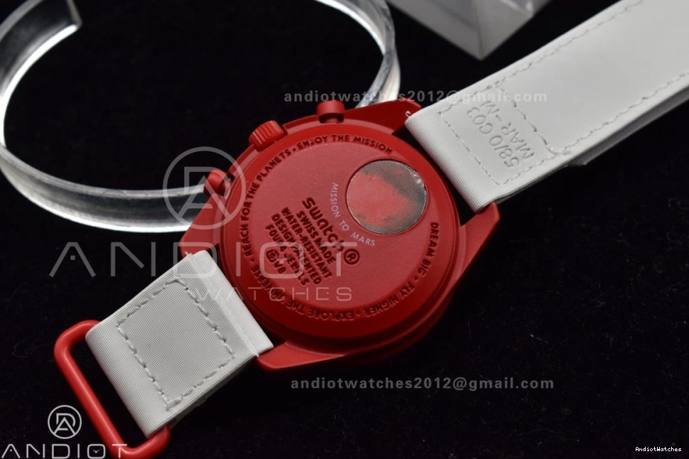 Mars Nylon on Swatch Strap Omega 1177 x Bioceramic Moonwatch to UrbanChic Quartz Mission 1017
